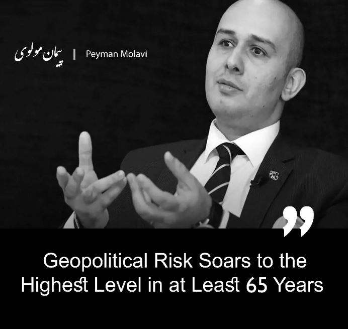 Geopolitical Risk Soars to the Highest Level in at Least 65 Years