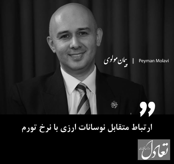 ارتباط متقابل نوسانات ارزی با نرخ تورم